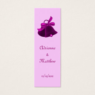 "Thank you..." Bookmark w/ Couple's Names
