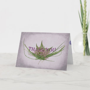 Thank You Bouquet Card