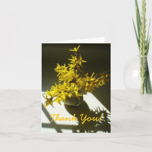 Thank You Bouquet Card (Front)