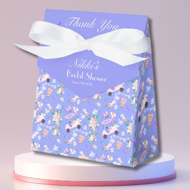 Thank You Bridal Golf Bridal Shower Brunch  Favour Box (Creator Uploaded)