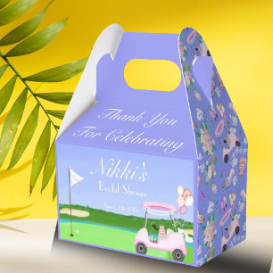Thank You Bridal Golf Bridal Shower Brunch  Favour Box
