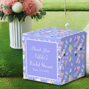 Thank You Bridal Golf Bridal Shower Brunch  Favour Box