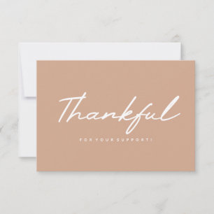 Thank You Business Card