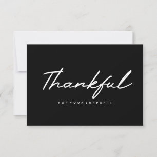 Thank You Business Card