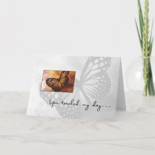 Thank You Butterfly Card