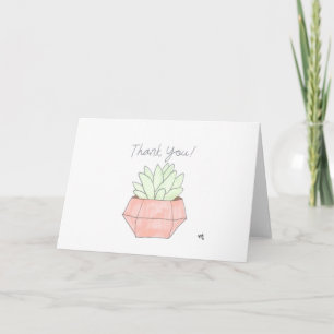 Thank You Cactus 1 Card