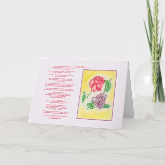 Thank You Card (Front)