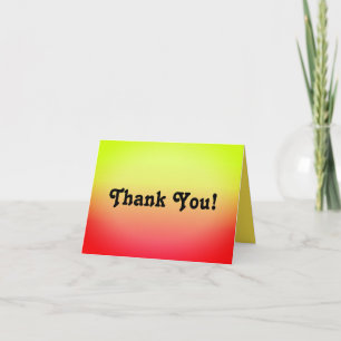 Thank you Card