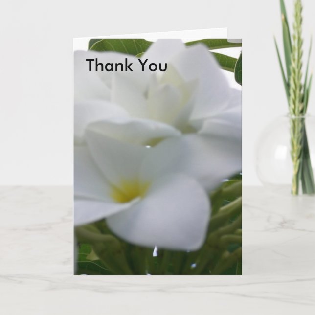 Thank You Card (Front)