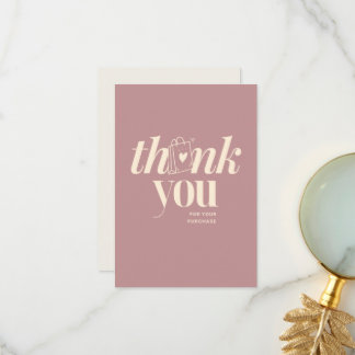 THANK YOU CARD
