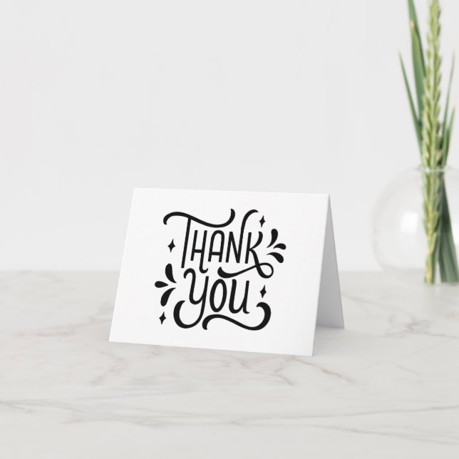 Thank you card (Front)