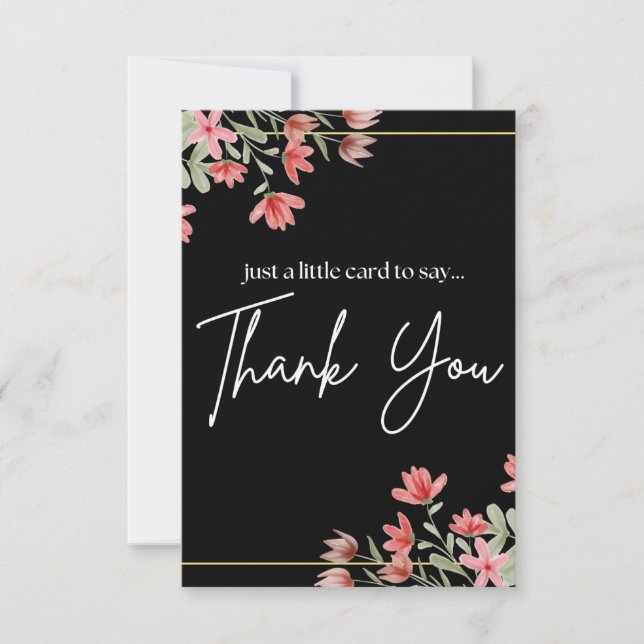thank you card (Front)