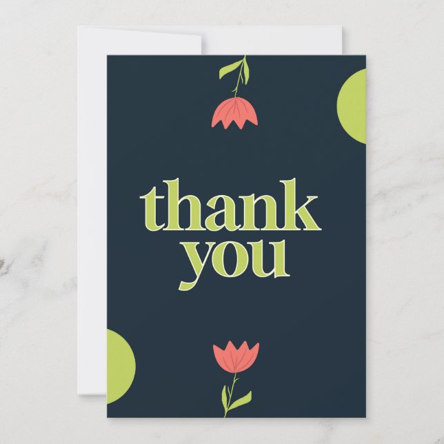 Thank You Card  (Front)
