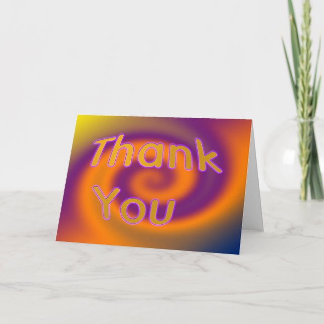 thank you card (Front)