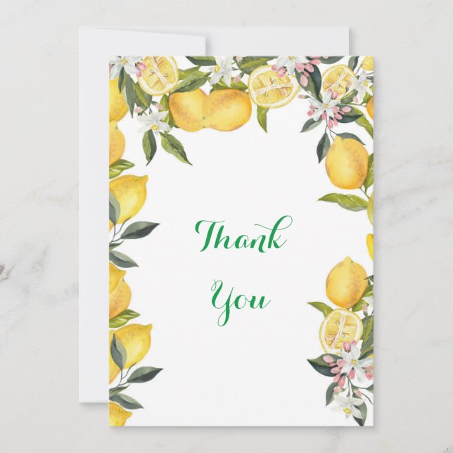 THANK YOU CARD (Front)