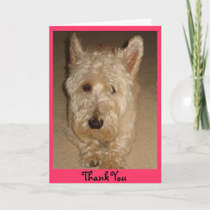 Thank you card