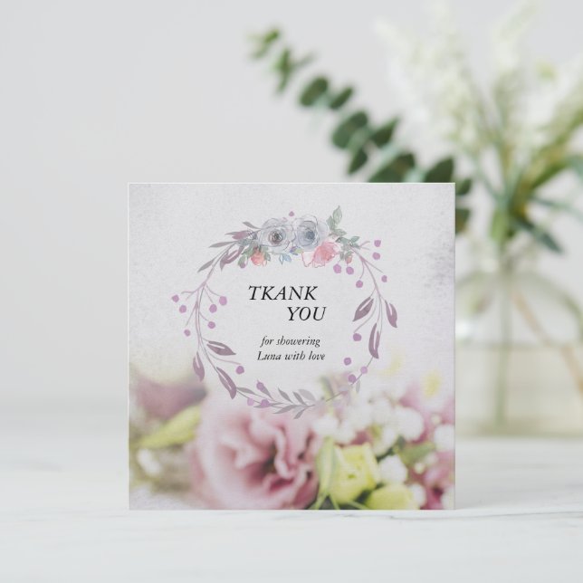 Thank You card (Standing Front)