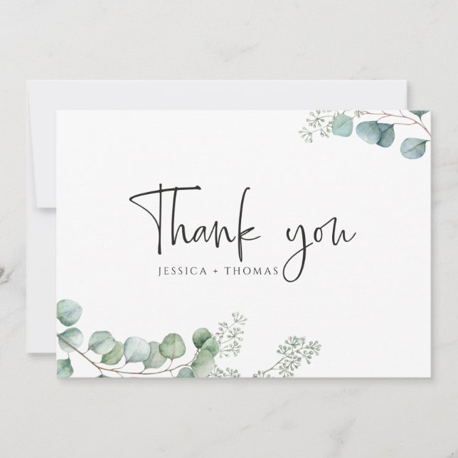 Thank You Card (Front)
