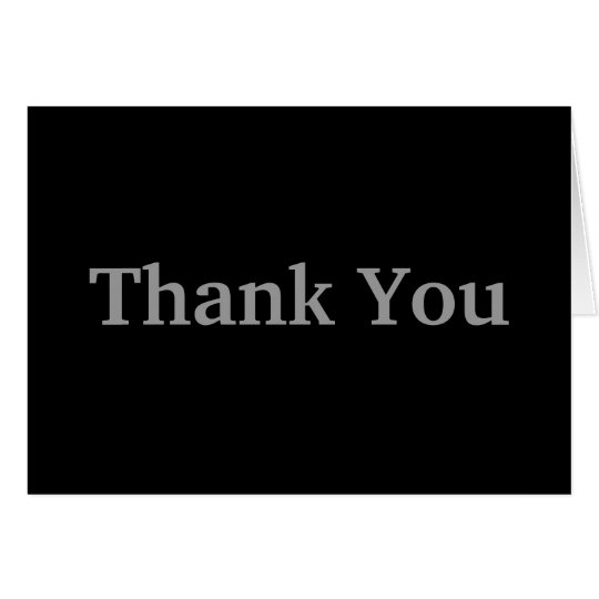 Thank You Card