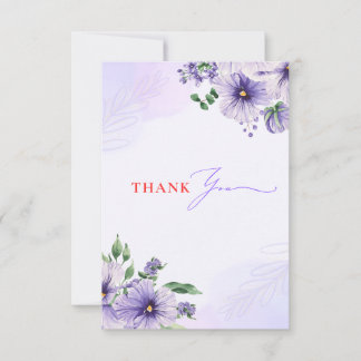 Thank you card