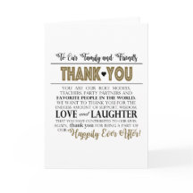 Thank You Card