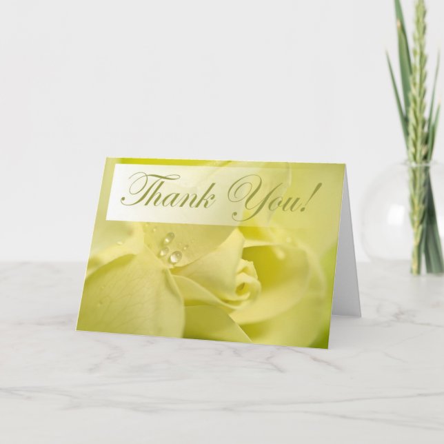 Thank You! Card (Front)