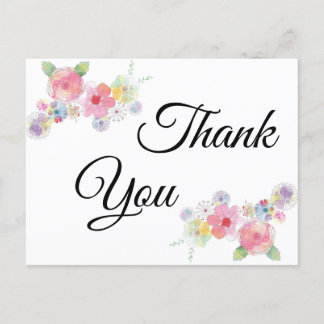Thank you card