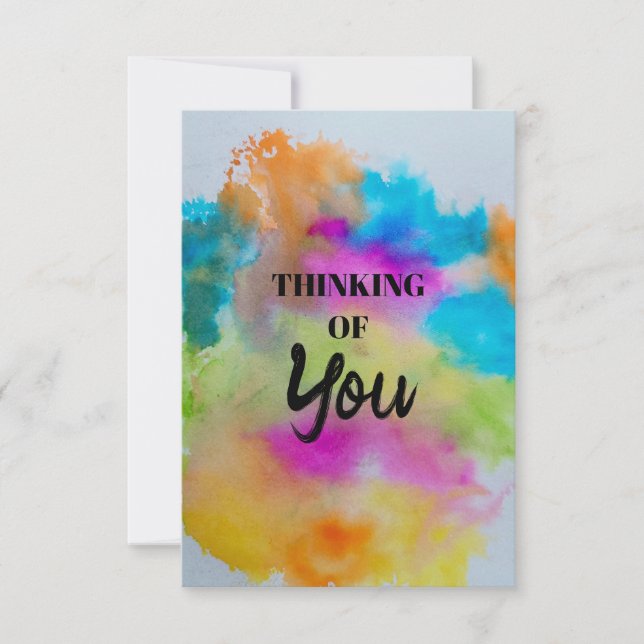 Thank you card (Front)