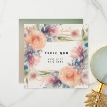 Thank you card