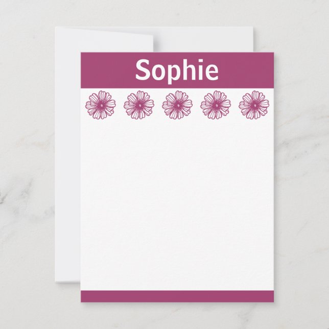 Thank You Card (Front)