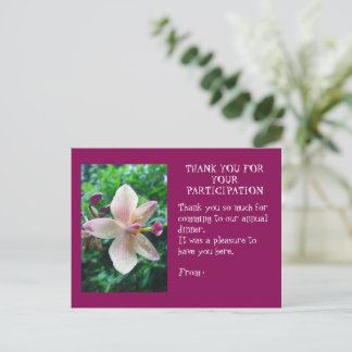 THANK YOU CARD