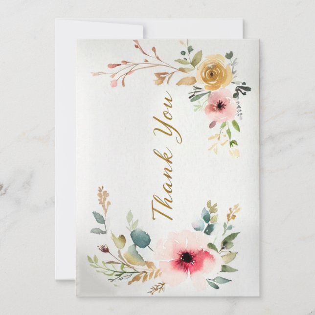 Thank You Card (Front)