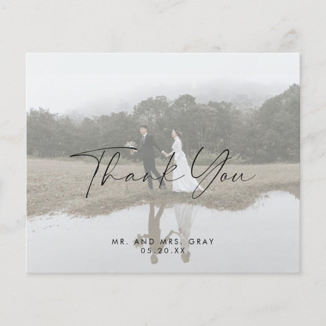 Thank You Card  (Front)