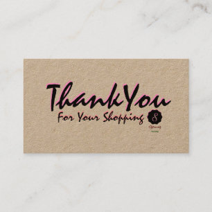 thank you card