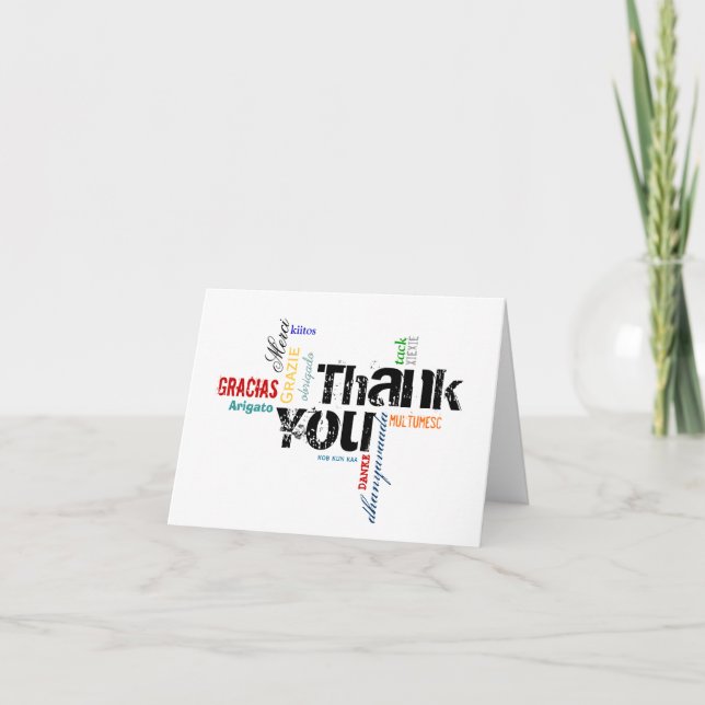 Thank You Card (Front)