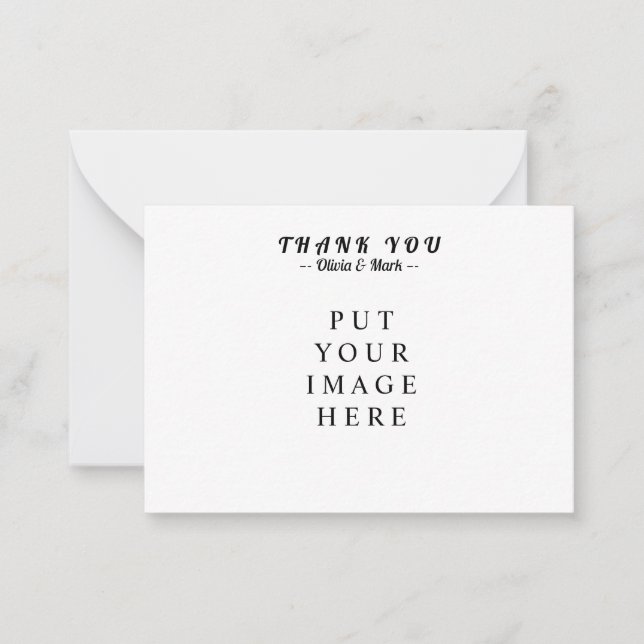 Thank you card (Front)