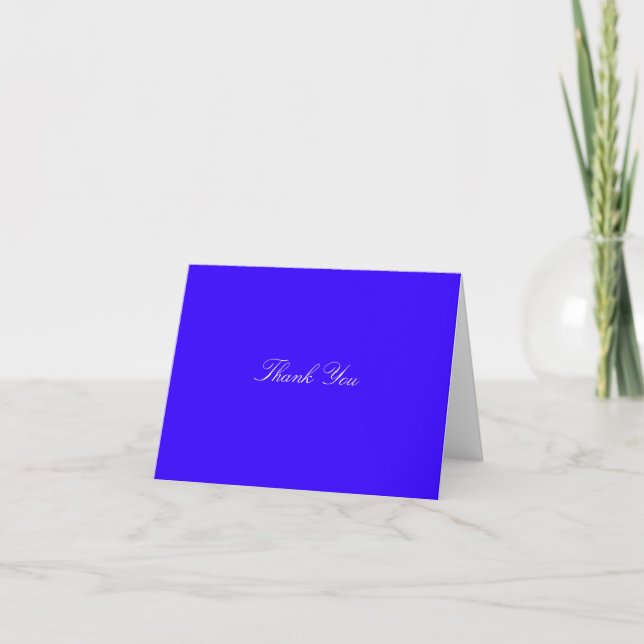 Thank You Card (Front)