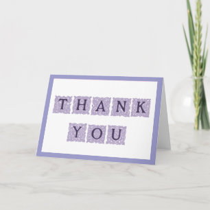 Thank you card
