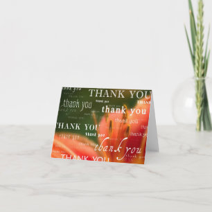 thank you : card