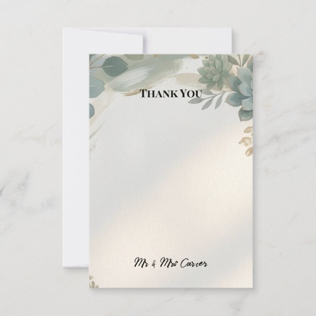  Thank You Card (Front)