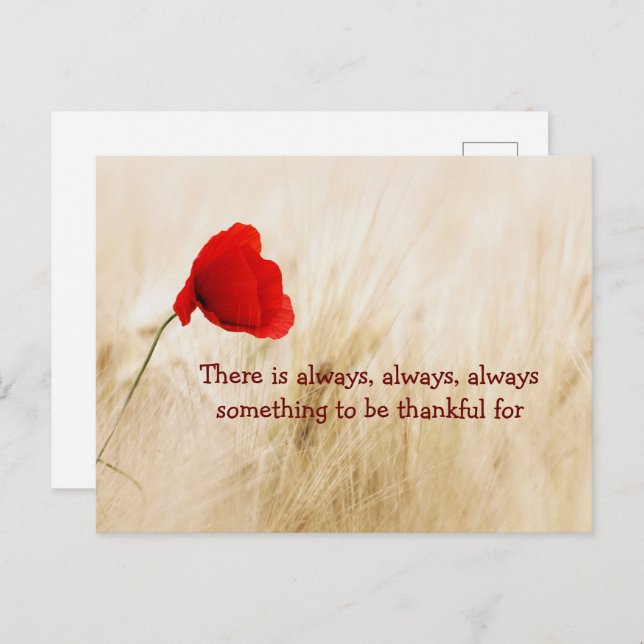 Thank You card (Front/Back)