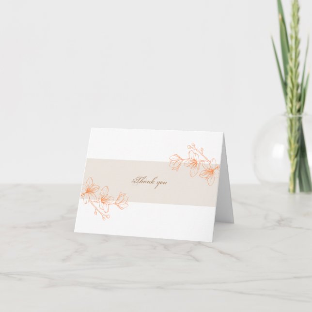 Thank you card (Front)