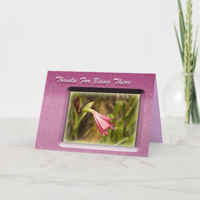 Thank You Card (Front)