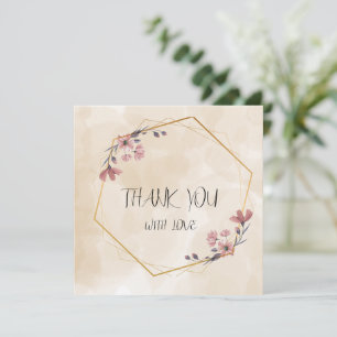 THANK YOU  CARD