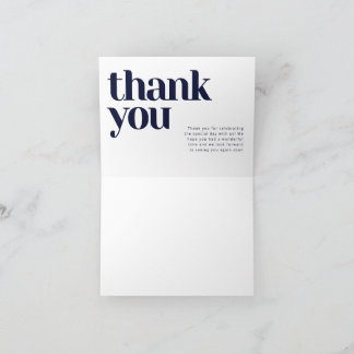 Thank You Card