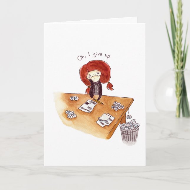 Thank You Card (Front)