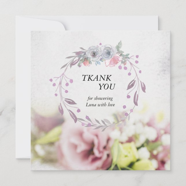 Thank You card (Front)