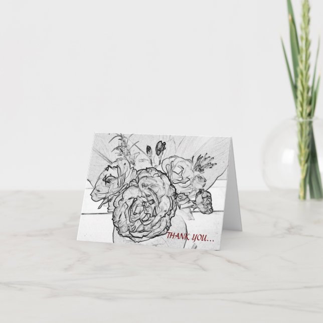 Thank you card (Front)