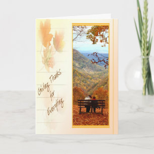 Thank you card