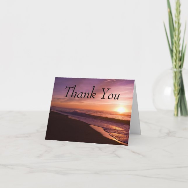 Thank You Card (Front)